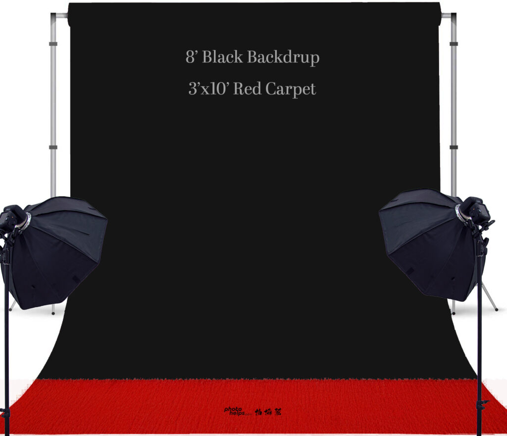 Pure Black Backdrop 2.0